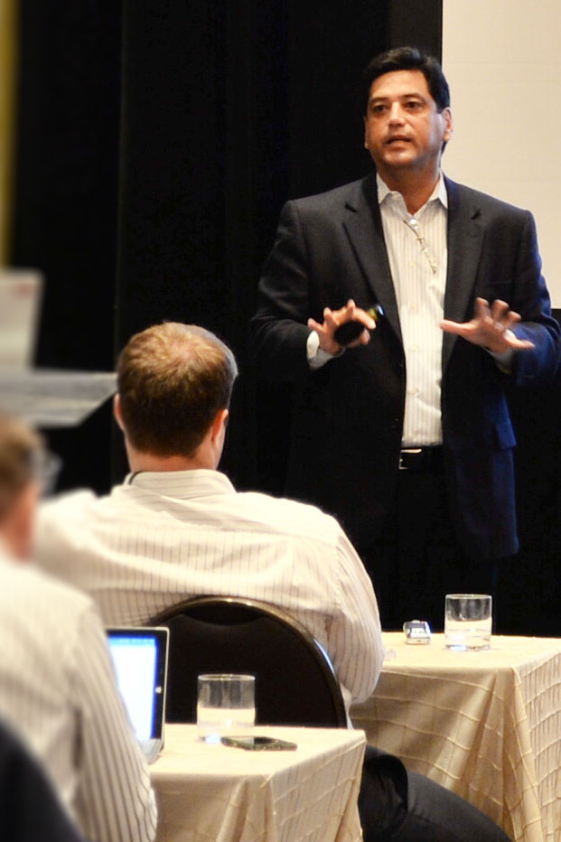 Steve Estrada, One Network Enterprises, explains the advantages of a multiparty network.